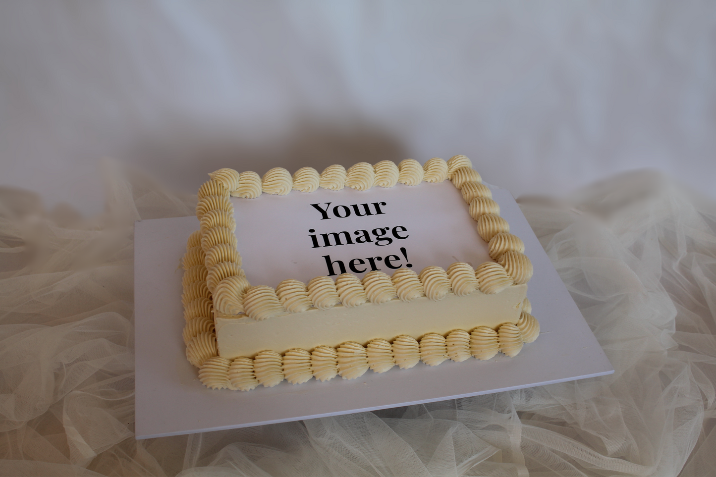 Custom Image Cake (Slab)