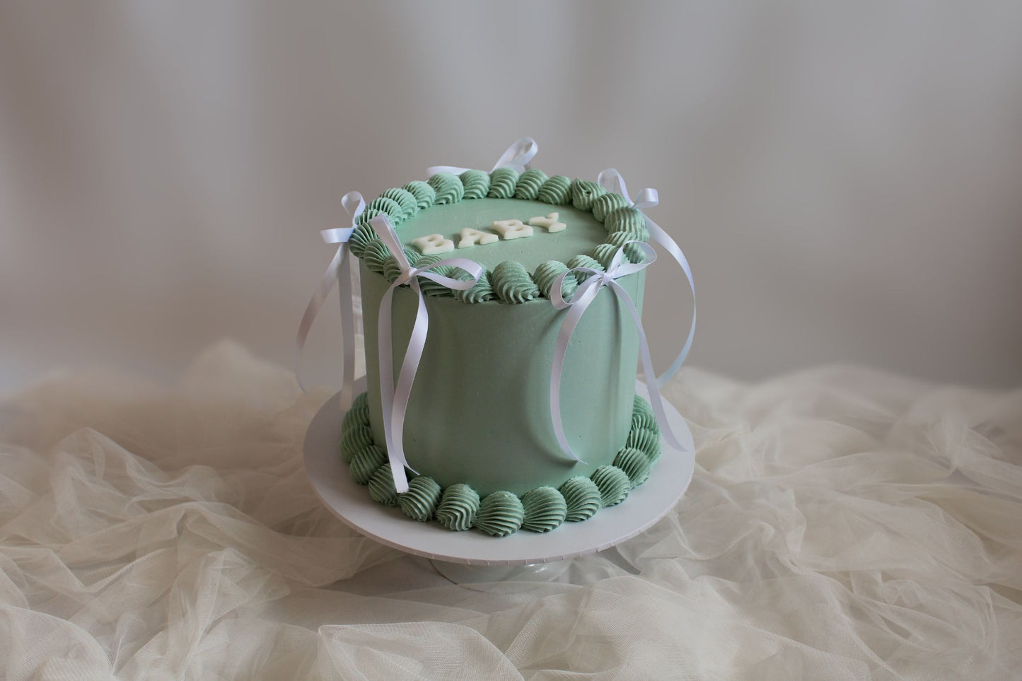 Classic Shell Border Cake (Round)