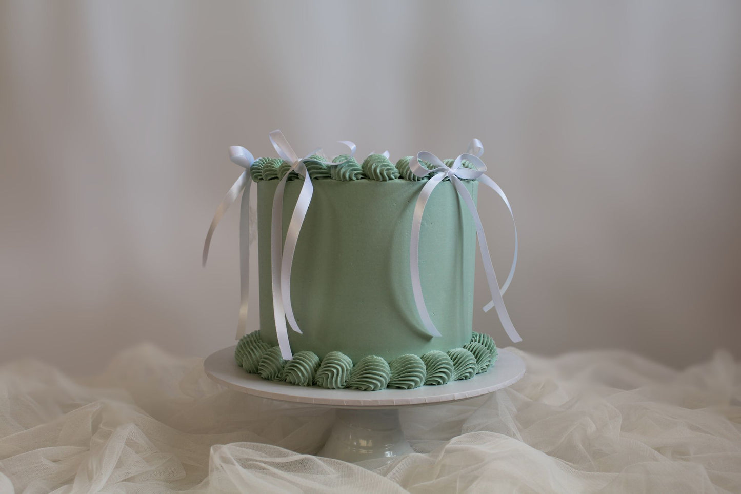 Classic Shell Border Cake (Round)