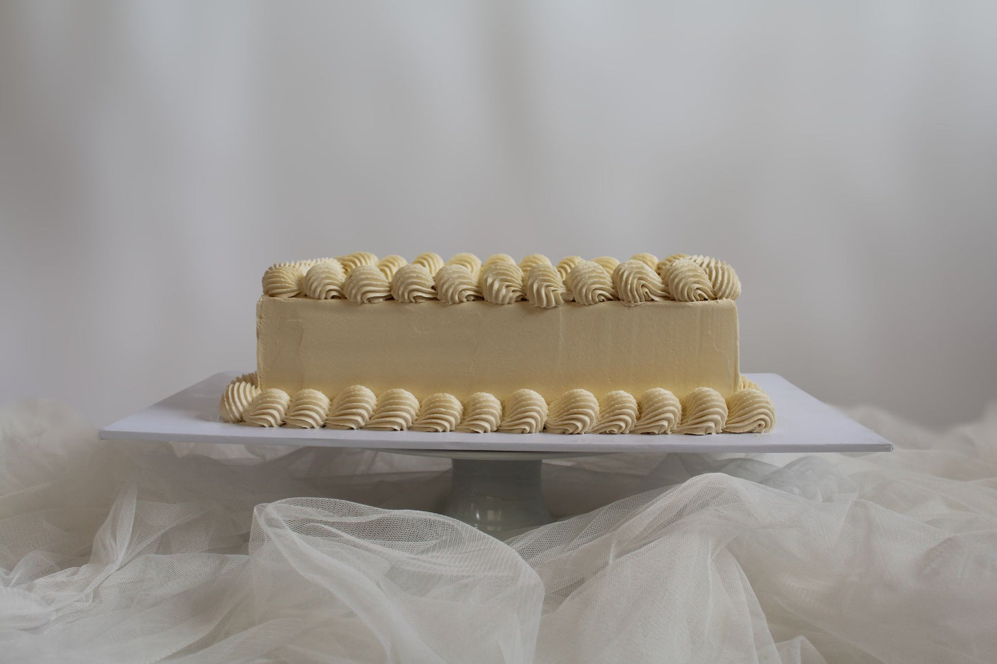 Classic Shell Border Cake (Slab)