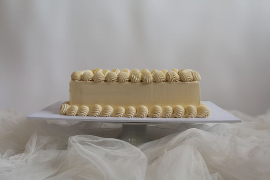 Classic Shell Border Cake (Slab)