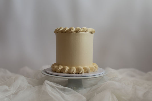 Classic Shell Border Cake (Round)