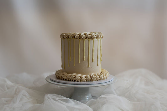 White Chocolate Drip Cake