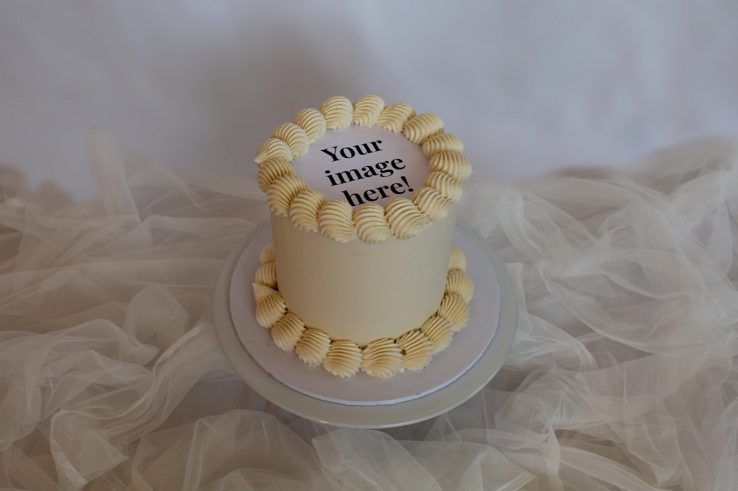 Custom Image Cake (Round)