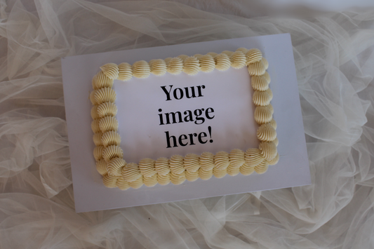 Custom Image Cake (Slab)