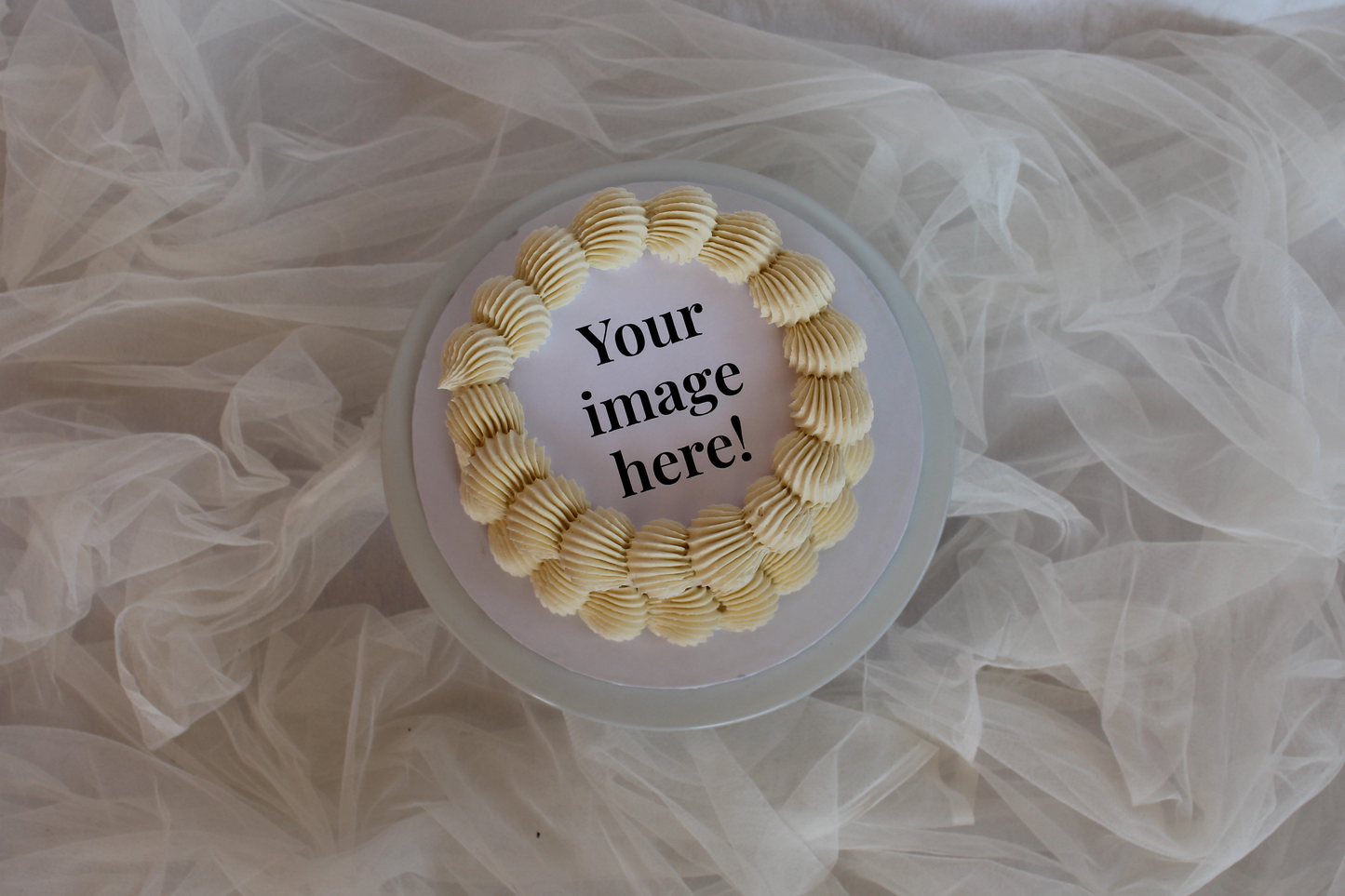 Custom Image Cake (Round)