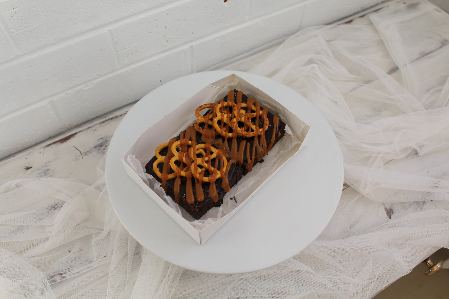 Salted Caramel Brownie