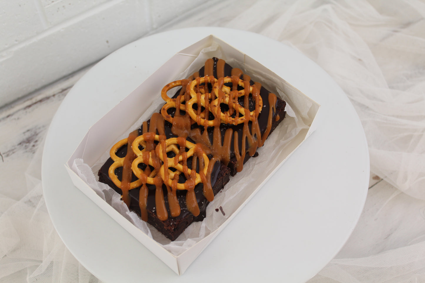 Salted Caramel Brownie