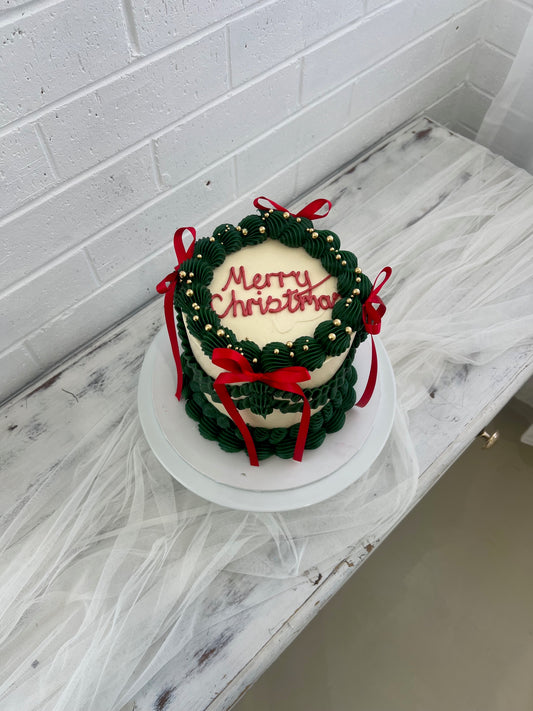 The Vintage Christmas Cake